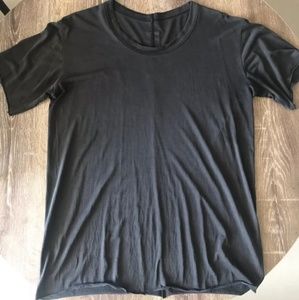 Rick Owens Silk T-Shirt